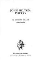 John Milton : poetry /