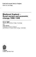 Medieval England : rural society and economic change, 1086-1348 /