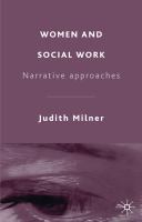 Women and social work : narrative approaches /