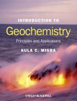 Introduction to geochemistry : principles and applications /