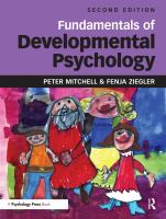 Fundamentals of developmental psychology /