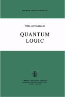 Quantum logic /