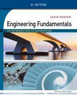 Engineering fundamentals, SI : an introduction to engineering /