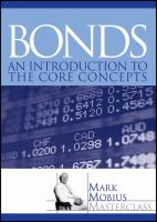 Bonds an introduction to the core concepts /