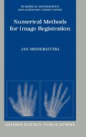 Numerical methods for image registration /