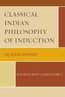 Classical Indian philosophy /
