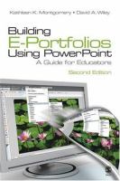 Building E-portfolios using PowerPoint : a guide for educators /
