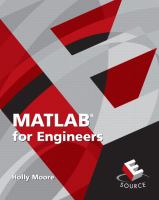 MATLAB for engineers /