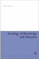 Sociology of knowledge and education /