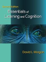 Essentials of learning and cognition /