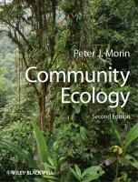 Community ecology /