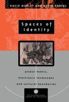 Spaces of identity : global media, electronic landscapes, and cultural boundaries /