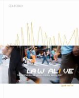 Law alive : the New Zealand legal system in context /