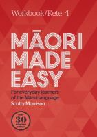 Maori made easy : for everyday learners of the Maori language.