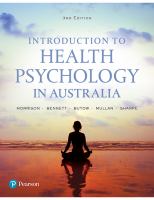 Introduction to health psychology in Australia /