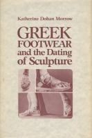 Greek footwear and the dating of sculpture /