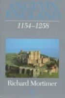 Angevin England, 1154-1258 /