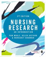 Nursing research : an introduction /