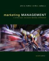 Marketing management : a strategic decision-making approach /
