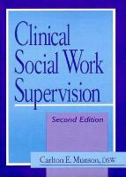 Clinical social work supervision /