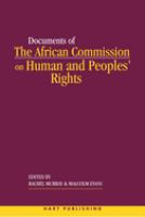 The African Commission on Human and Peoples' Rights and international law /