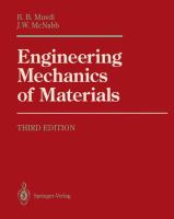 Engineering mechanics of materials /