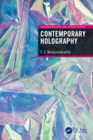 Contemporary holography /