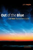 Out of the blue : a 24-hour skywatcher's guide /