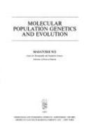 Molecular population genetics and evolution.