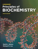 Lehninger Principles of biochemistry /