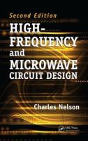 High-frequency and microwave circuit design /