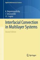 Interfacial convection in multilayer systems /
