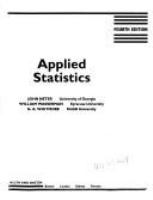 Applied statistics /