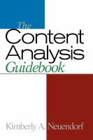 The content analysis guidebook /