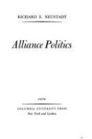 Alliance politics /