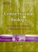 Conservation biology /