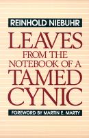 Leaves from the notebook of a tamed cynic /