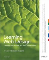 Learning web design : a beginner's guide to (X)HTML, style sheets and web graphics /