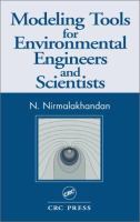 Modeling tools for environmental engineers and scientists /