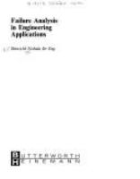 Failure analysis in engineering applications /