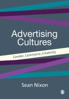 Advertising cultures gender, commerce, creativity.