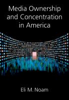 Media ownership and concentration in America