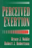 Perceived exertion /