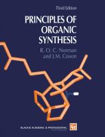 Principles of organic synthesis /
