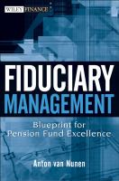 Fiduciary management : blueprint for pension fund excellence /