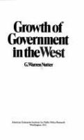 Growth of government in the West /