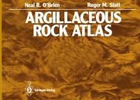 Argillaceous rock atlas /