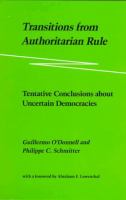 Transitions from authoritarian rule