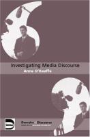 Investigating media discourse /