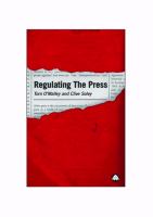 Regulating the press /